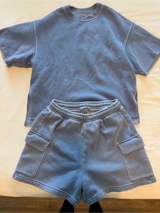Abercrombie & Fitch Pants - Abercrombie & Fitch Lounge Set with Top & Cargo Style Shorts Size XS